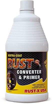 Rust-X Neutacoat Rust Converter & Primer One-Stop Solution to Convert Rusted Surfaces Rust Conversion Solution