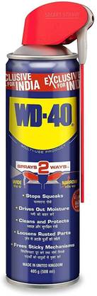 WD40 Multipurpose SmartStraw Spray for Rust Removal,Sticky Residue,Descaling,Cleaning Rust Removal Aerosol Spray