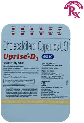 Uprise D3 60K Capsule (12 Cap)