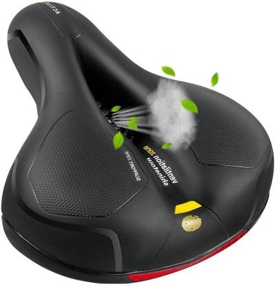 FCC RACING Bike Seat Cushion - Dual Shock Absorbing Memory Foam Saddle Saddle