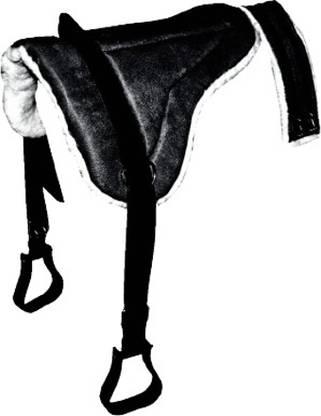 FurHaven HORSE SADDLE BLACK FOR FUN RIIDING Saddle
