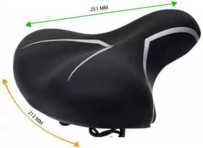 De Venta Bicycle Saddle Soft Double Cushion Complete Seat For Ladies And Gents Saddle
