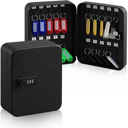 Betlex Key Cabinet Wall Mount,Locking Key Organizer,Key Storage Lock Box with Code Safe Locker