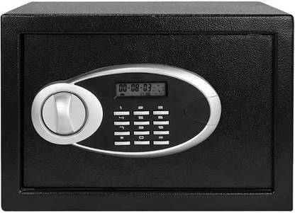 KK MART Digital Electronic Safe Locker with Dual Security Key & Password Safe Locker