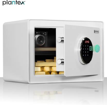 Plantex Digital Locker for Home/Safe Locker/Touchscreen Keypad & Biometric (23 Litre) Safe Locker