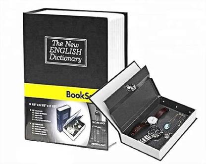 SEASPIRIT Small with Combination Lock, Dictionary Diversion Book Safe Safe Locker