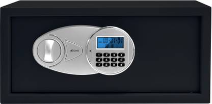 OZONE Digital Safe Locker for Home & Office with 2-way Access | (Black, 26.3 Ltrs.) Safe Locker