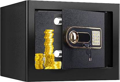 SG-Mart Digital Numeric Keypad & 2 Emergency Keys Security Safe Locker Safe Locker