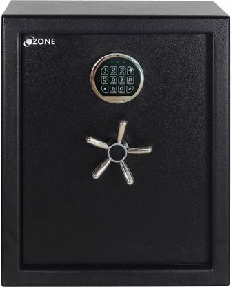 OZONE Anti-theft Safe Locker for Home & Office with 2-way Access | (Black, 78 Ltrs.) Safe Locker