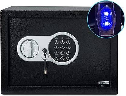 Lifelong 22 Litres Home Safe 0.8 Cubic Feet with Led Safe Locker