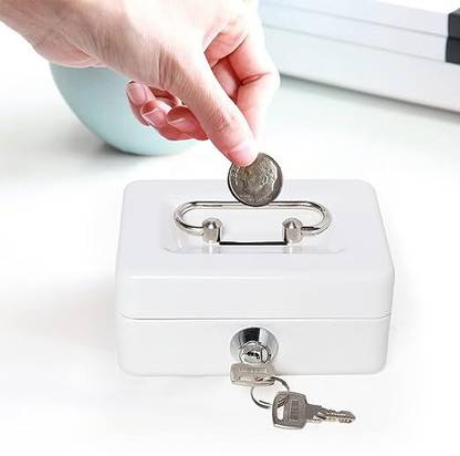 VYATIRANG Dictionary Book Hidden Security Safe key Lock small piggy bank (12.5*9.5*6 CM) Safe Locker