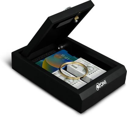 OZONE 2.28 liter Personal Safe Locker for home | Electronic Locking | Passwrod Access Safe Locker