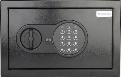 VALENCIA Crux 200 Electronic Digital Security Safe for Home, Office & Hotels Safe Locker
