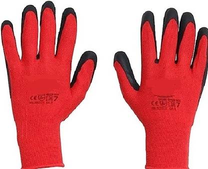 Bs Spy Industrial Hand Gloves Hand Work Safety Polymer Coated Non Slip Gloves Nylon  Safety Gloves