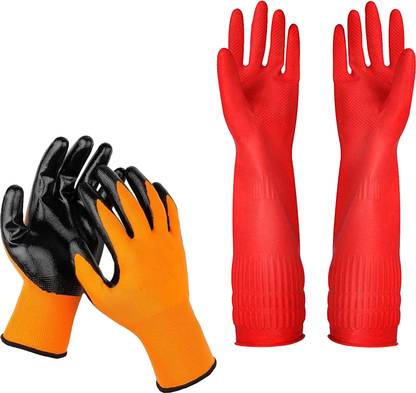 RBGIIT Anti Cut Resistant Industrial Hand Gloves | Latex Biodegradable Hand Gloves K3 Climbing Gloves