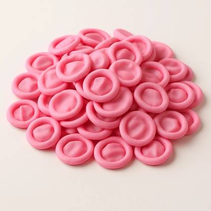 KRIKISH 10 Pcs Pink Latex Finger Cots - Fingertip Guards, Finger Gloves Latex  Safety Gloves
