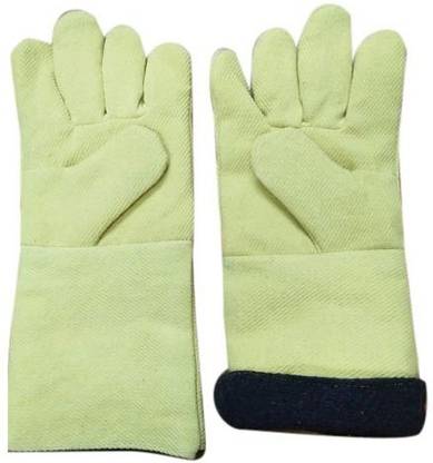 STYLERA 1 Pair Heat Protection Kevlar Hand Gloves ( 300 to 400C ) Kevlar  Safety Gloves