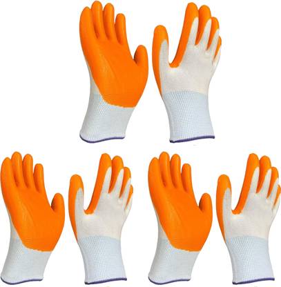RBGIIT Anti Cut Resistant Hand Safety Gloves Cut-Proof Protection with Rubber Grade K0 Baseball Gloves