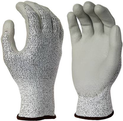 Donizard Anti Cut Resistant Level 5 Protection Kitchen Gloves for Cutting Vegetables Synthetic, Polyester  Safety Gloves