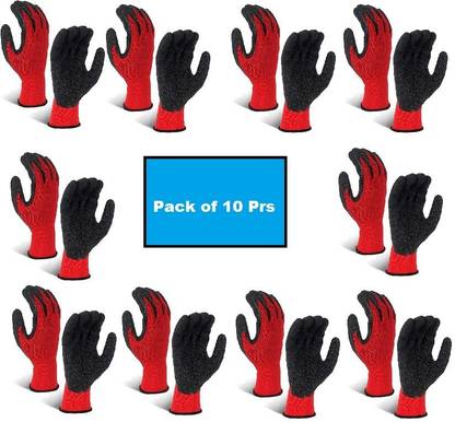 ETSHandPro Anti Cut, Reusable, Multi Purpose, Industrial, Mechanical, Shock Proof Nylon  Safety Gloves
