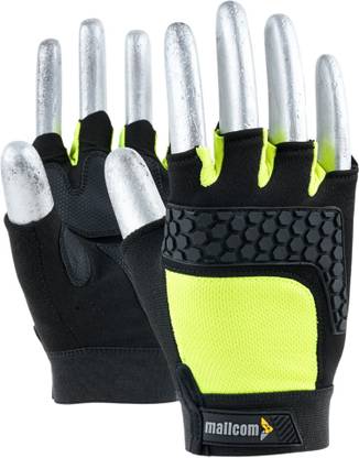 Mallcom MACH 32 Gloves Suitable for Bike Riding,Mechanical Work and Cycling Polyester, Synthetic  Safety Gloves