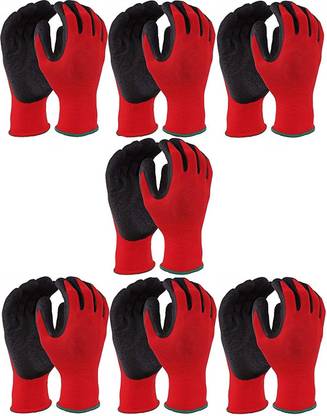 RBGIIT Cut Resistant Reusable Heavy Duty Garden Farmer Woodworking Hand Glove R-7 Gardening Shoulder Glove