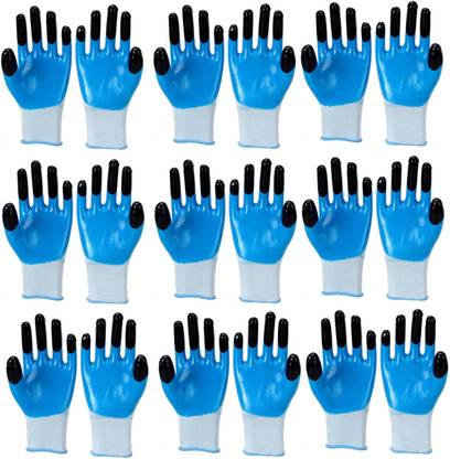 RBSOCK Latex Coated Firm Grip Industrial Safety Work Cut Resistant Gloves BN-88 Nylon  Safety Gloves