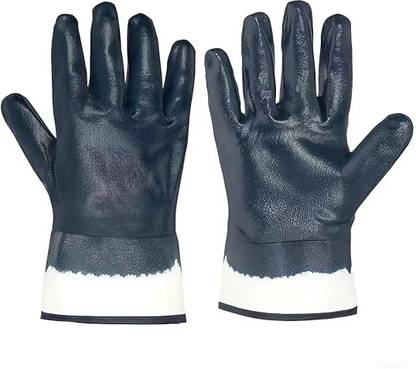 Donizard Coated Safety Hand Protection Work Gloves Oil Resistant Fuel Haulers Industrial Nitrile  Safety Gloves