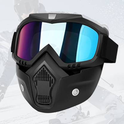 Cartavya Rainbow Vision Glass Mask - Bold & Stylish | UV Protection, Anti-Fog Vibrant Colors for Unstoppable Style Blowtorch, Laboratory, Power Tool, Welding, Wood-working  Safety Goggle