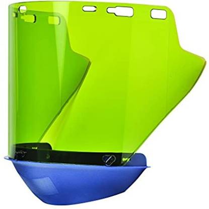 Elvex Welfs20Arc10 Fs 20Arc10 Anti Fog Molded Cylinder Lexan Arc Shield With Chin Power Tool  Safety Goggle