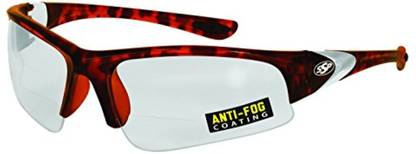Ssp Eyewear Bifocal/Reader Safety Glasses With Tortoise Frames & Clear Anti Fog Lenses Power Tool  Safety Goggle