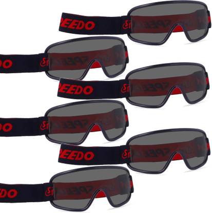 bio clear BLACKSIS Safety Glasses with adjustable strap for welding, dust protection, Laboratory, Wood-working, Power Tool  Safety Goggle