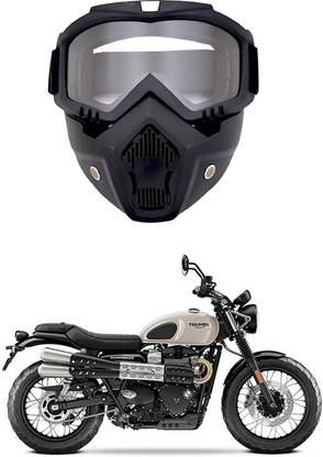 Everland Protective Clear Bike Riding Face Mask, Face Shield Motorcycle Goggles E329 UV Protective Face & Eyewear, Soft Foam Padded Cycling Bike Blowtorch, Laboratory, Power Tool, Welding, Wood-working  Safety Goggle