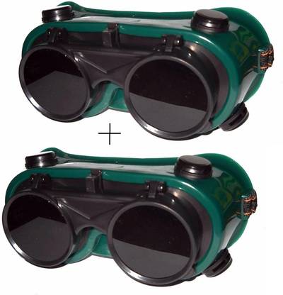 Qualigen Heavy duty Welding Safety Goggle Free Size Pack of 2pcs Welding  Safety Goggle