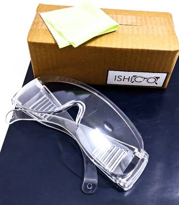 Overglass Premium Quality Safety Goggles for Safety Goggles, Protective Glasses, Safety Glasses Laboratory, Power Tool, Blowtorch, Welding, Wood-working  Safety Goggle