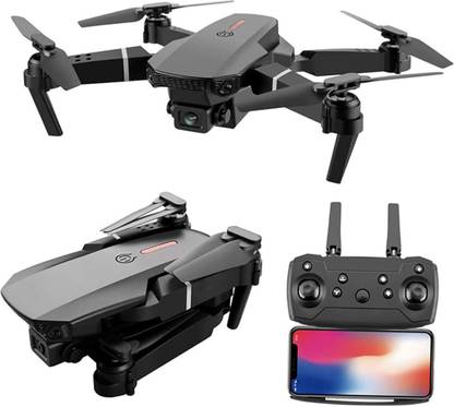 RECTITUDE E88 Pro Drone Camera for Adults, Folding Drone Wifi Fpv Drone