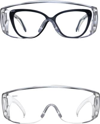 Aipan GOOGLE123 Safety Goggles, Crystal Clear Lens, Wraparound Design, Anti Pollution Goggles Laboratory, Power Tool  Safety Goggle