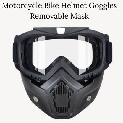 Olsic ® Motorcycle White Goggle Mask Fun Face Mask Full Face Mask Windproof Goggles" Mask Goggles Bike Off-Road Racing Glasses Blowtorch Safety Goggle Safety Visor