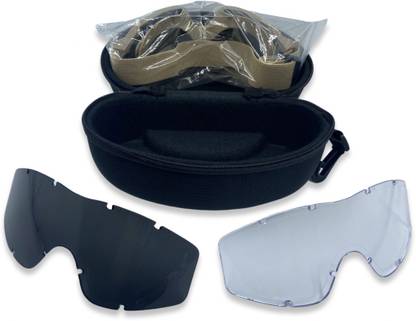 Lexbax Ballistic eye protection goggles for Military men (Pack of 1) Ballistic eye protection goggles for Military men (Pack of 1) Laboratory  Safety Goggle