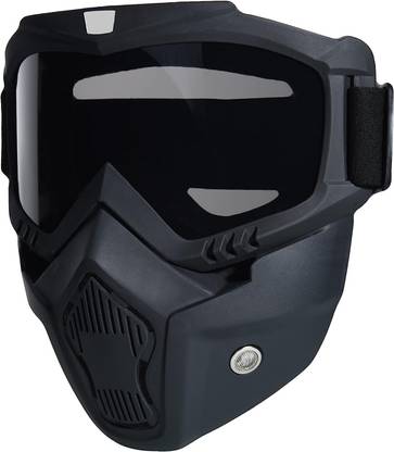 ENEMYT Mask, Airsoft Mask Full Face and Detachable Airsoft Goggles Blowtorch  Safety Goggle
