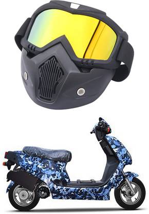 Genipap Protective Colorful Bike Riding Face Mask, Face Shield Motorcycle Goggles GI85 UV Protective Face & Eyewear, Soft Foam Padded Cycling Bike Blowtorch, Laboratory, Power Tool, Welding, Wood-working  Safety Goggle