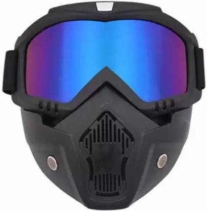 SRPHERE 22 BIKE HELMET GOGGLES WITH MAKS RAINBOW 200 Blowtorch  Safety Goggle