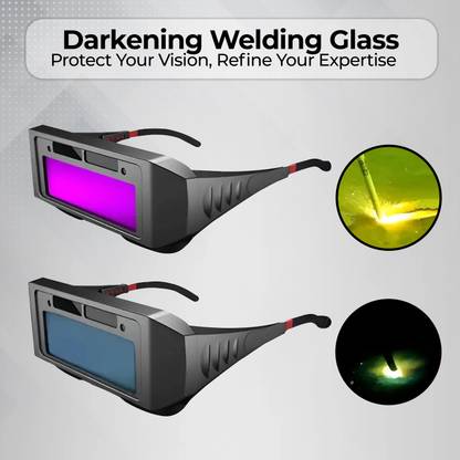 Robustt Auto Darkening Welding Safety Goggles - Pack of 1 Darkening goggle Welding  Safety Goggle