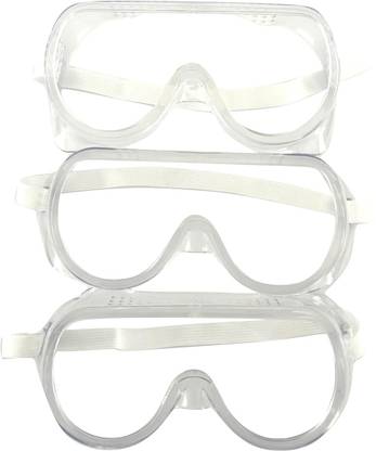 Jon Bhandari Tools Safety Goggles Protective Eye wear For Industrial, Lab And Hospital Use - 3 pcs Safety Goggles Protective Eye wear For Industrial, Lab And Hospital Use - 3 pcs Welding  Safety Goggle