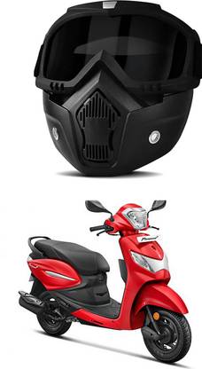 AutoTiger Protective Black Bike Riding Face Mask, Face Shield Motorcycle Goggles AT123 UV Protective Face & Eyewear, Soft Foam Padded Cycling Bike Blowtorch, Laboratory, Power Tool, Welding, Wood-working  Safety Goggle