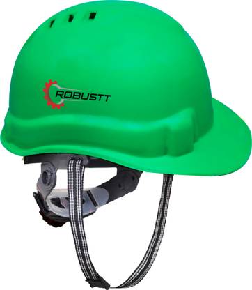 Robustt X ShreeJee Ratchet Type Adjustment-Safety Helmet,Head Safety Hat With Sweat Band X Shree Jee Loader Type Ratchet Helmet,Protection for Construction Work Construction Helmet