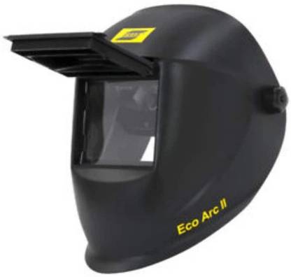 ESAB Eco Arc II Helmet (83 x 108mm) Passive Flip Up Arc Welding Helmet | Light Weight Poly-Propylene Shell Welding Helmet