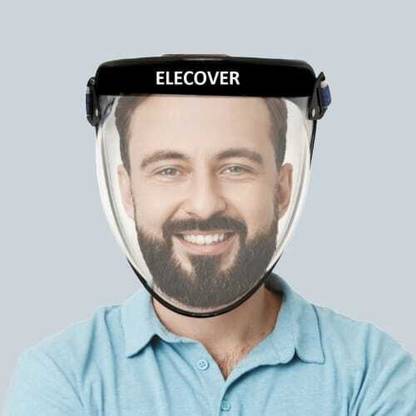 ELECOVER Bubble Face Shield helmet Visor Industrial Safety Coverage Full Face Protector Eye UV-Protective Clear Visibility for men women Safety Visor