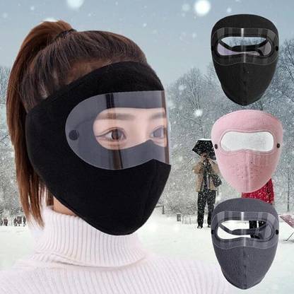 mrquee Jina Full Face Mask, Cycling Mask Eye Protection Keep Warm Screen Face Mask Safety Cap