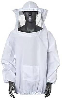 LQZ Beekeeping Suit with Detachable Hat for Beekeepers Safety Jacket